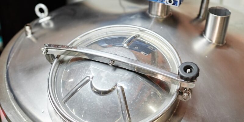 recipient inox alimentar